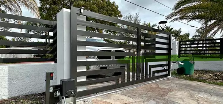 Automatic Driveway Gate Installation Delson