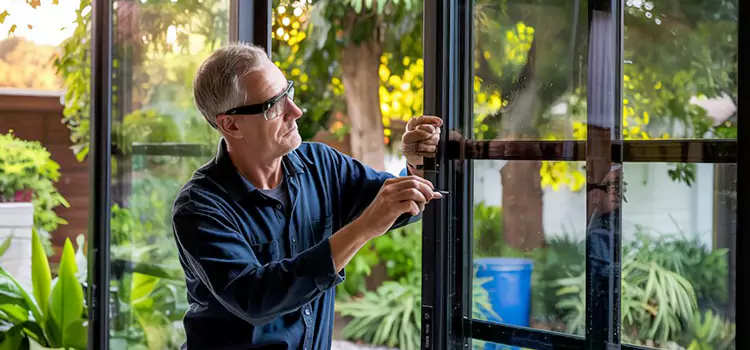 Replacing Sliding Door Lock Delson