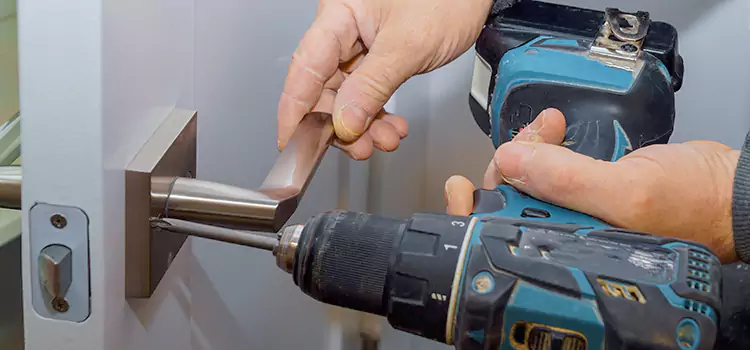 Security Door Lock Installation Delson